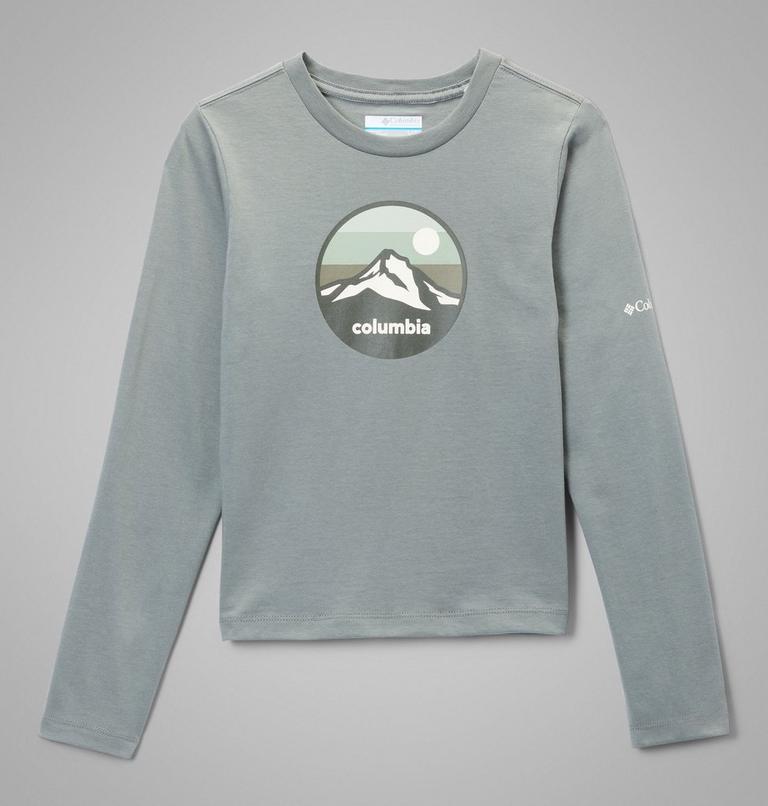 Camiseta con estampado de manga larga Hazeldel Hill II para ni&ntilde;a, Color: Sedona Sage, Circular Scene, image 1