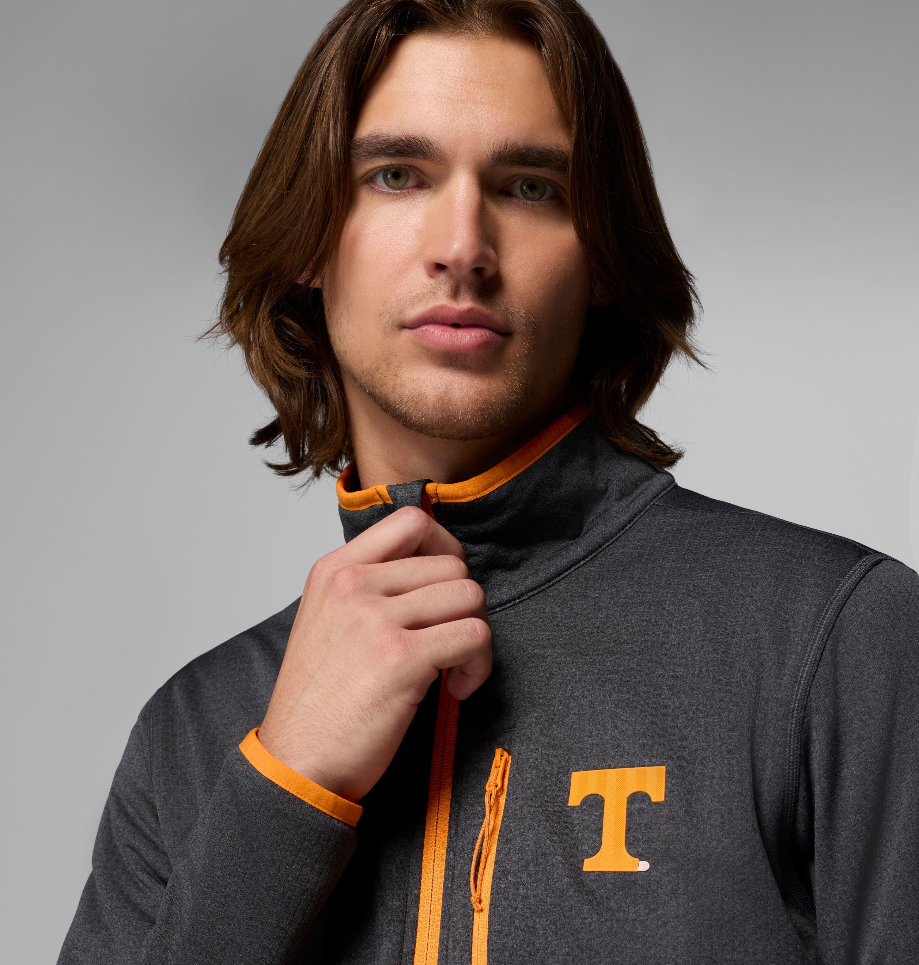 Men's Collegiate Essential Hike Grid Fleece Half Zip - Tennessee 5