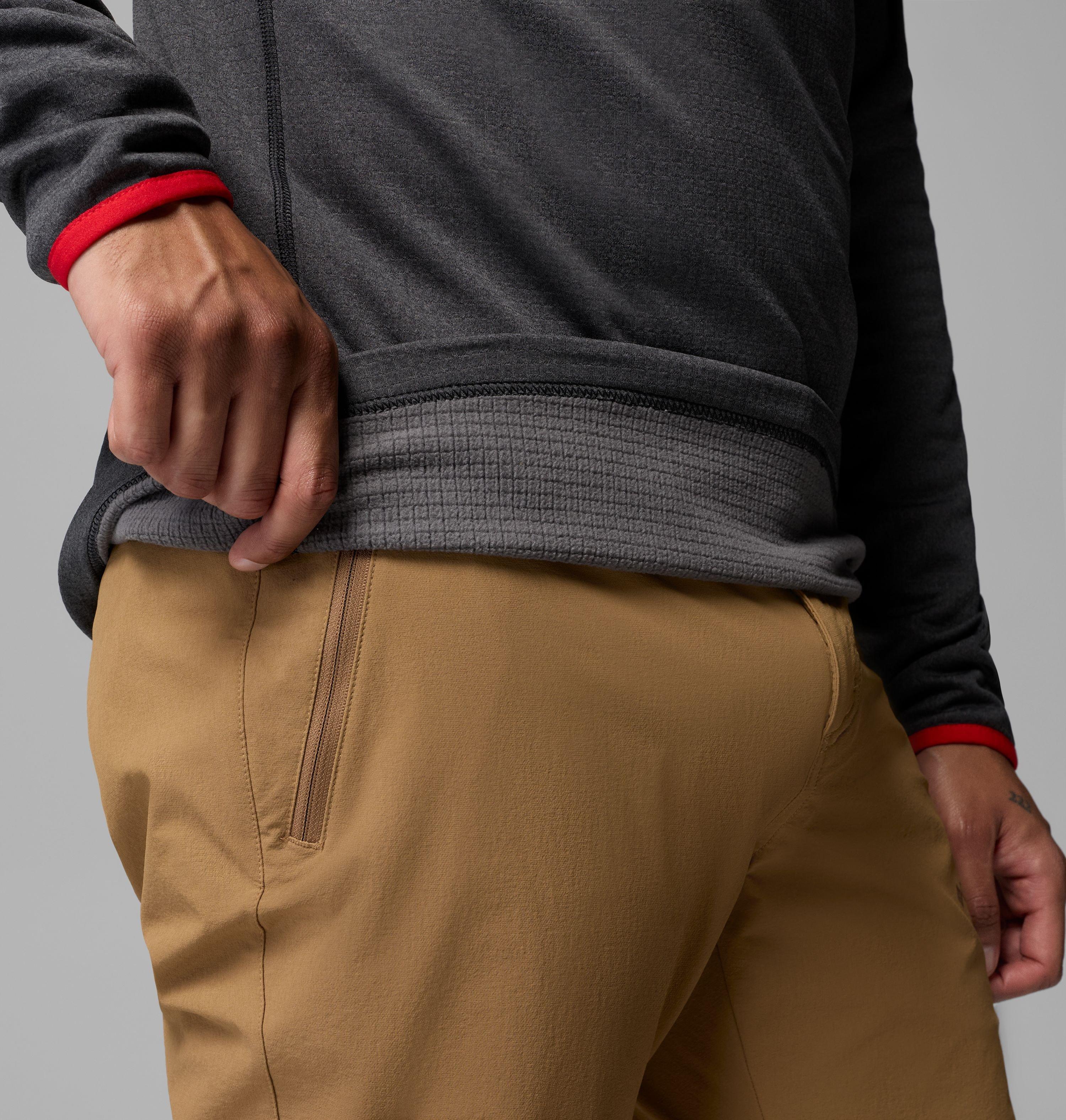 Men's Collegiate Essential Hike Grid Fleece Half Zip - Georgia 6