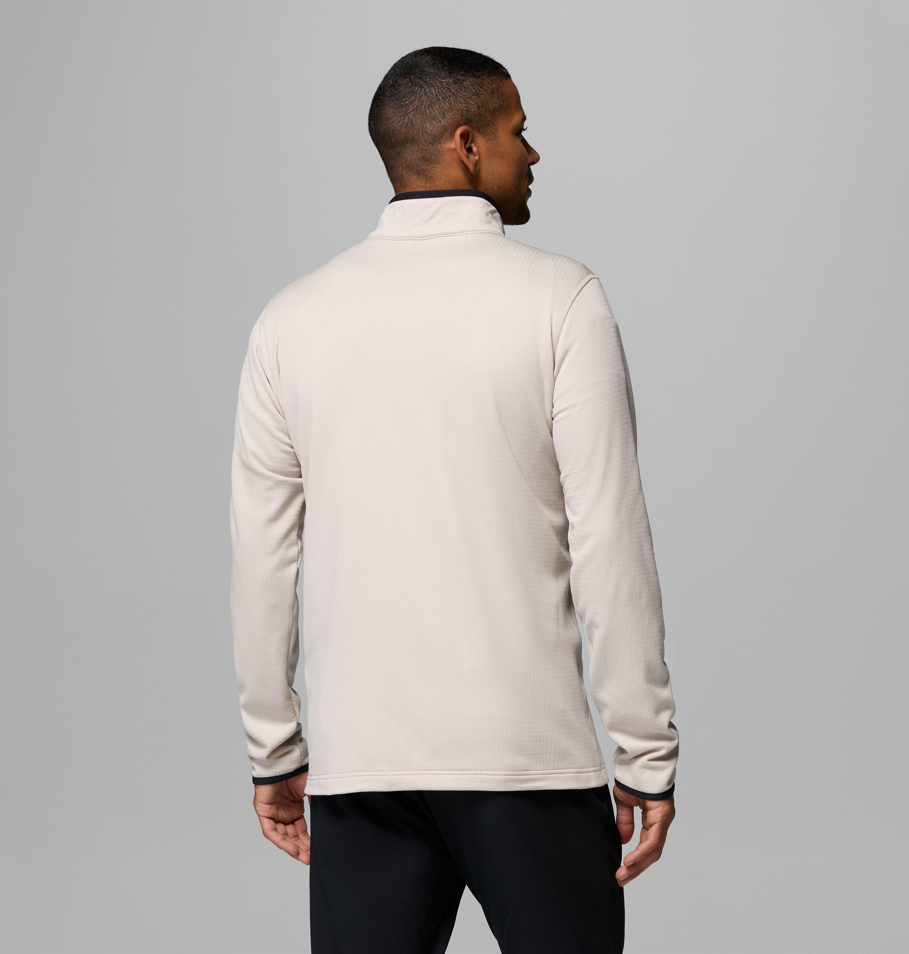 Men's Collegiate Essential Hike Grid Fleece Half Zip - Texas 3