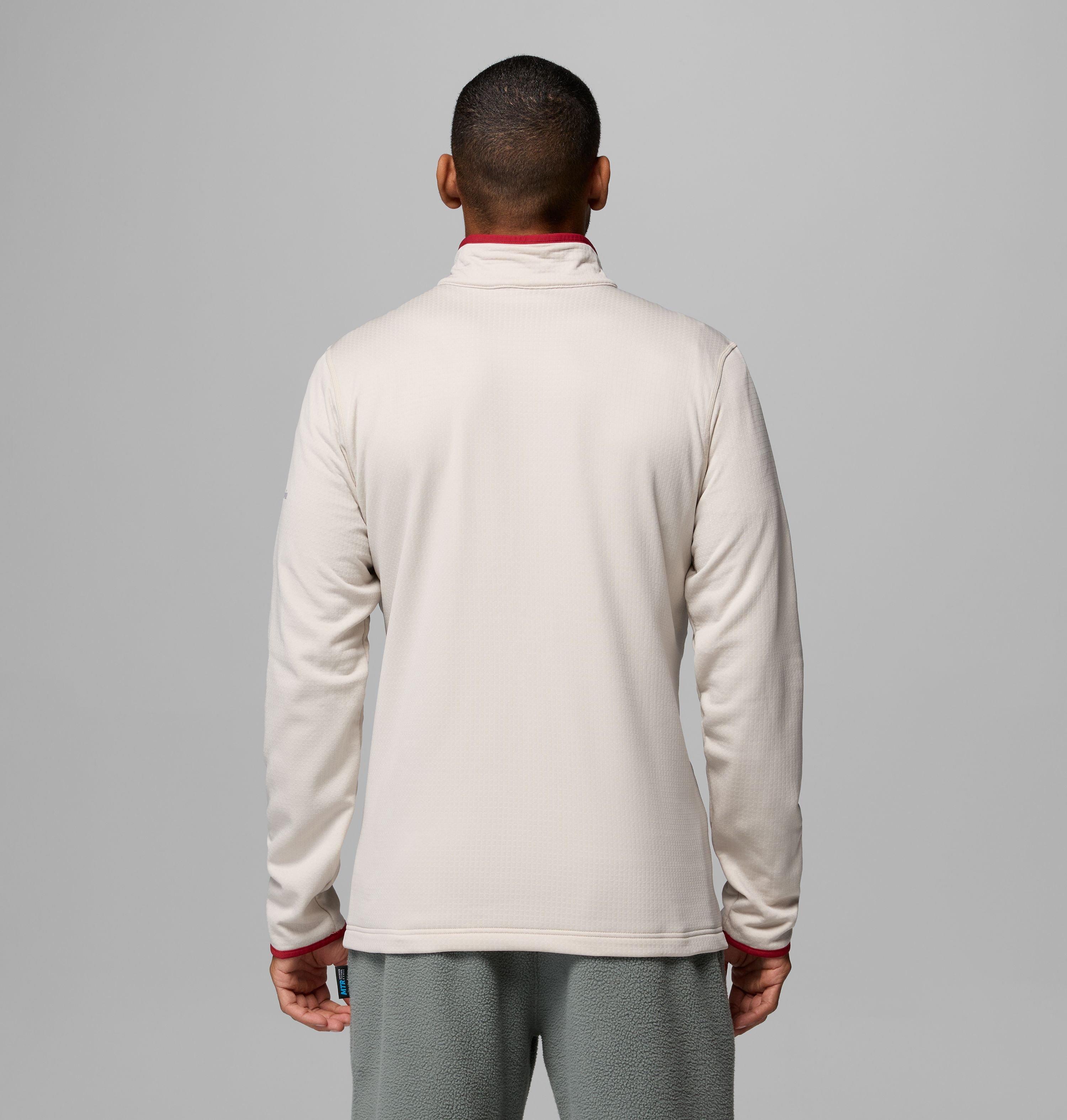 Men's Collegiate Essential Hike Grid Fleece Half Zip - Alabama 3
