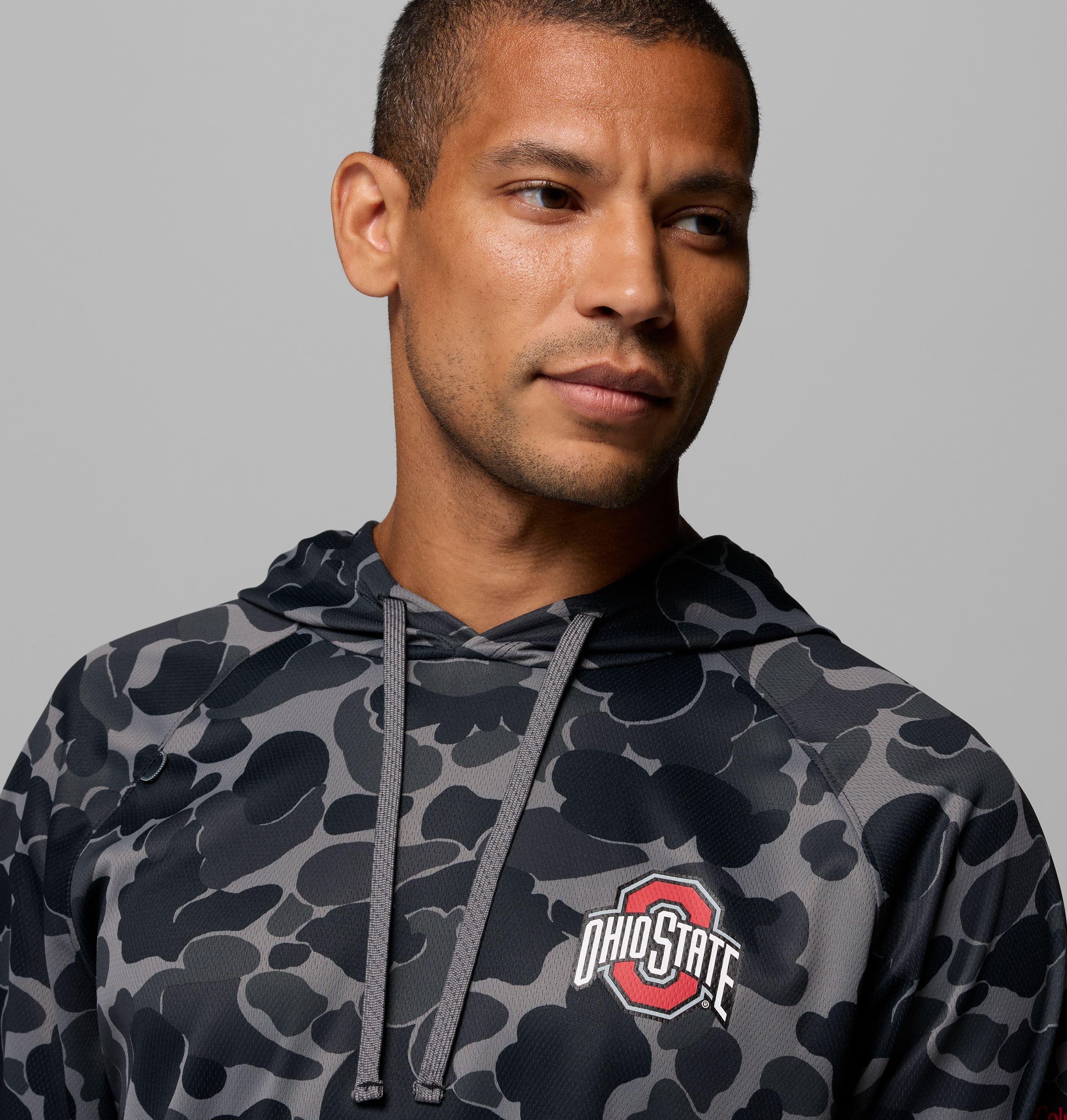 Men's Collegiate Wild Cast Camp Hoodie - Ohio State 5