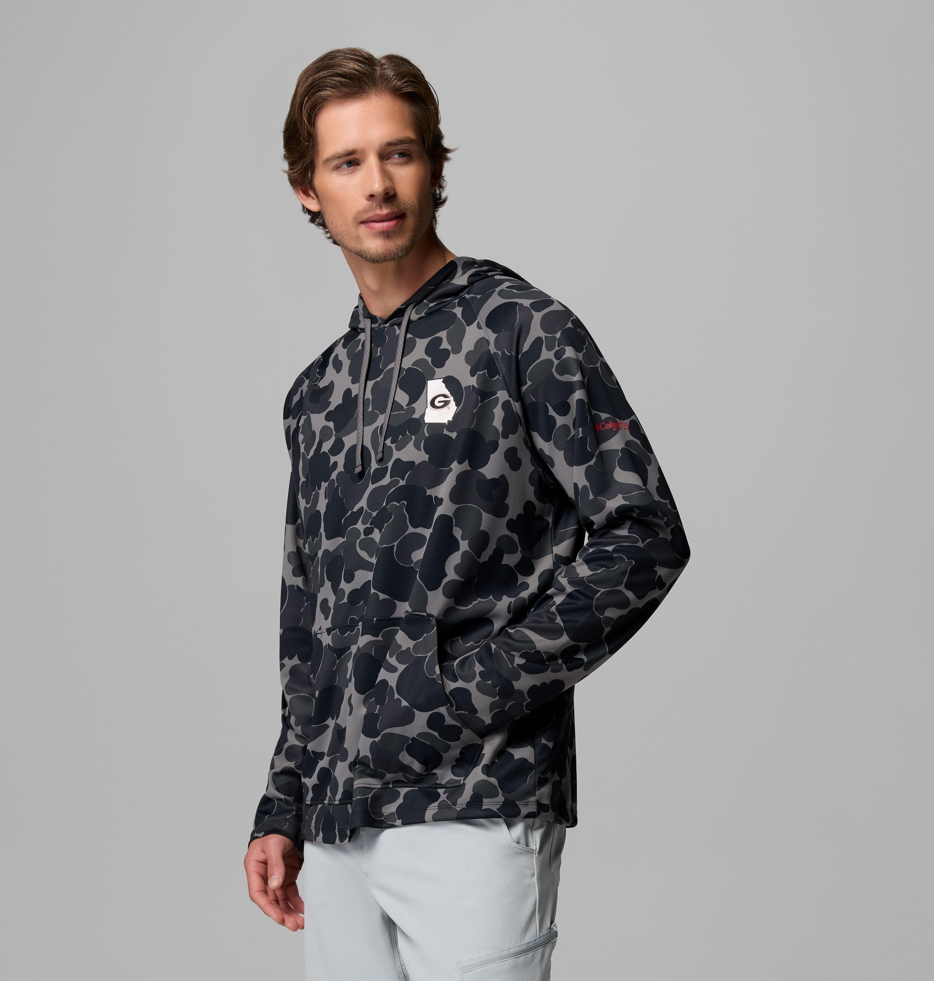 Men's Collegiate Wild Cast Camp Hoodie - Georgia 4