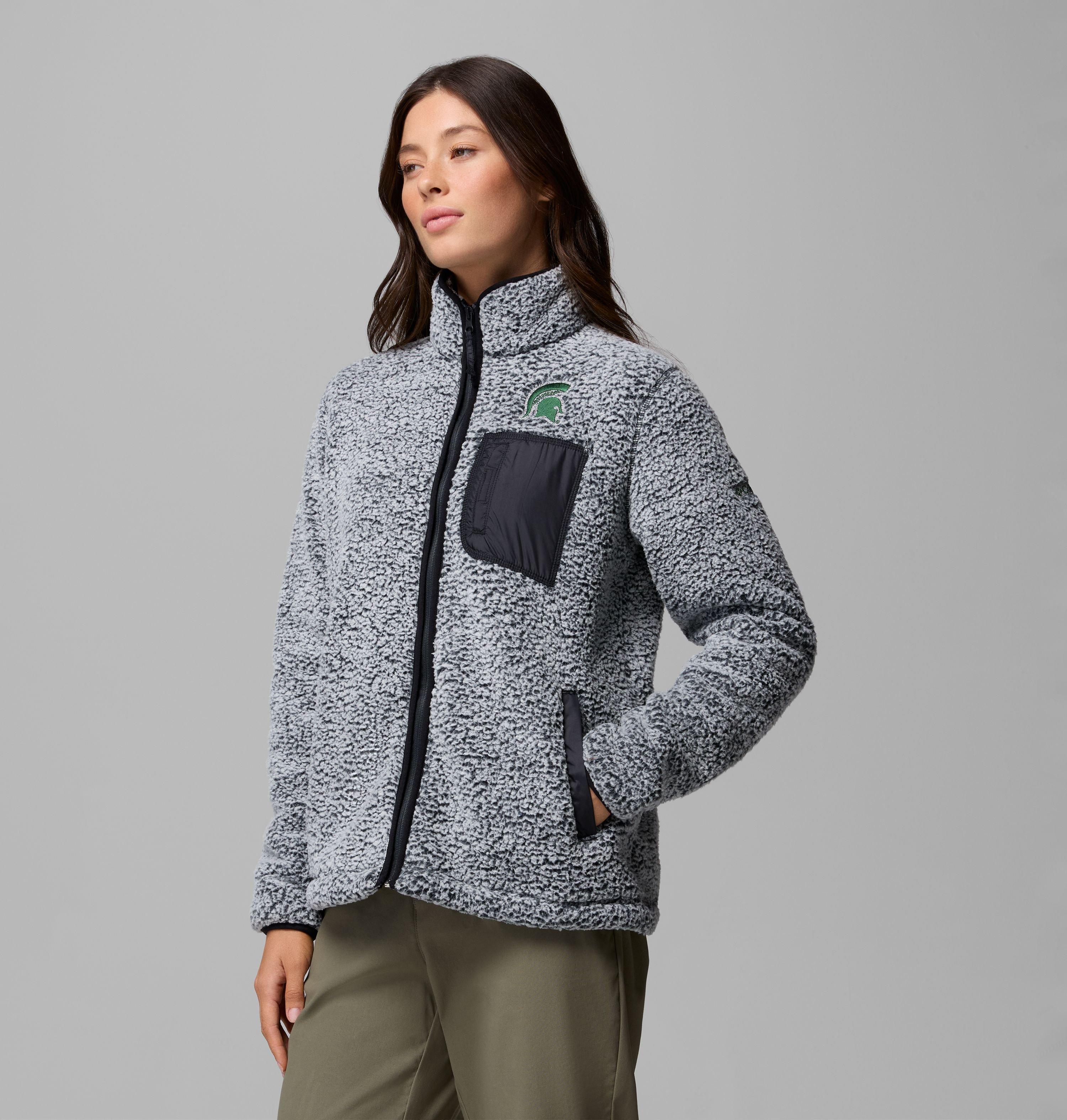 Women's Collegiate West Bend Full Zip Fleece - Michigan 4