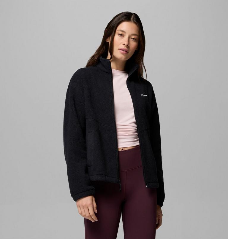 Women's Timber Meadow MTR Sherpa Fleece Jacket, Color: Black, image 5