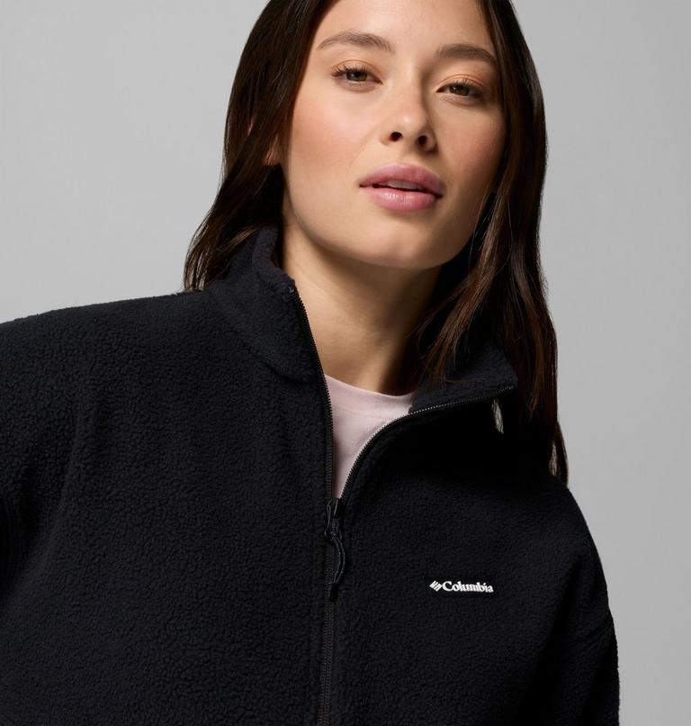 Women's Timber Meadow MTR Sherpa Fleece Jacket, Color: Black, image 6