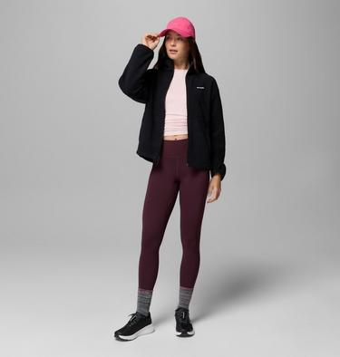 Women's Timber Meadow MTR Sherpa Fleece Jacket, Color: Black, image 2