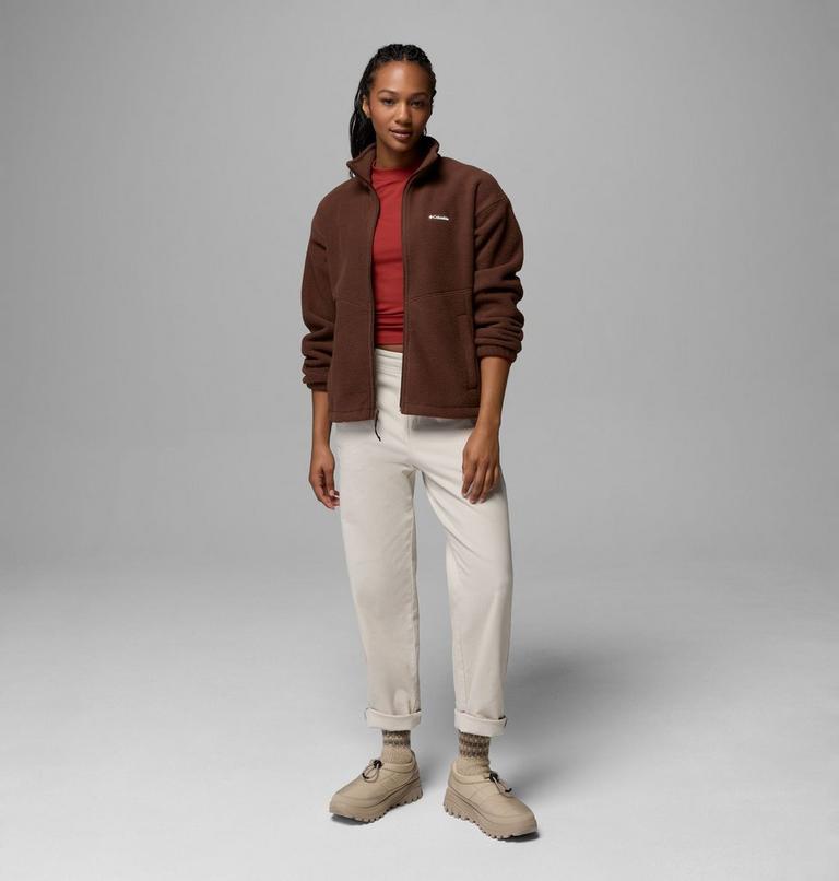 Women's Timber Meadow MTR Sherpa Fleece Jacket, Color: Tobacco, image 2
