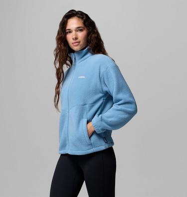 Women's Timber Meadow MTR Sherpa Fleece Jacket, Color: Rainy Day, image 8