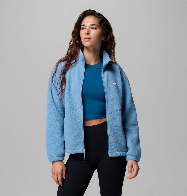 Women's Timber Meadow MTR Sherpa Fleece Jacket, Color: Rainy Day, image 5