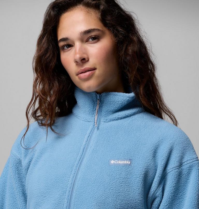 Women's Timber Meadow MTR Sherpa Fleece Jacket, Color: Rainy Day, image 6