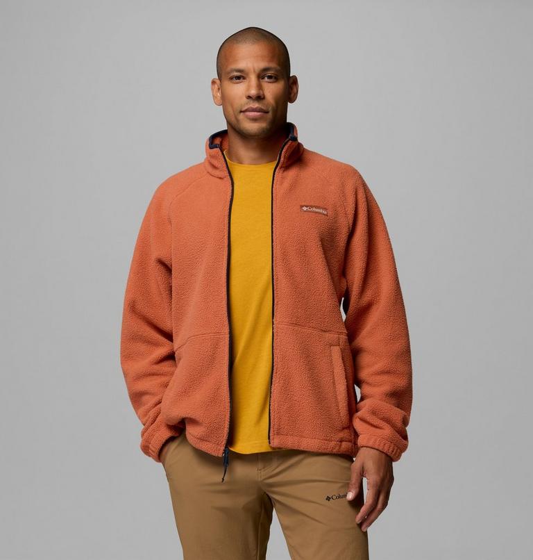Men's Timber Crest MTR Sherpa Fleece Jacket, Color: Teak Brown, image 5