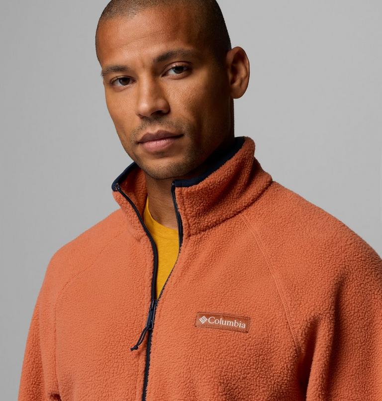 Men's Timber Crest MTR Sherpa Fleece Jacket, Color: Teak Brown, image 6