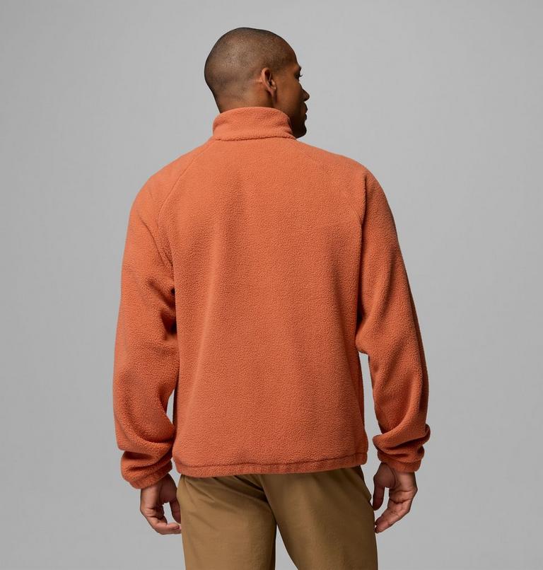 Men's Timber Crest MTR Sherpa Fleece Jacket, Color: Teak Brown, image 3