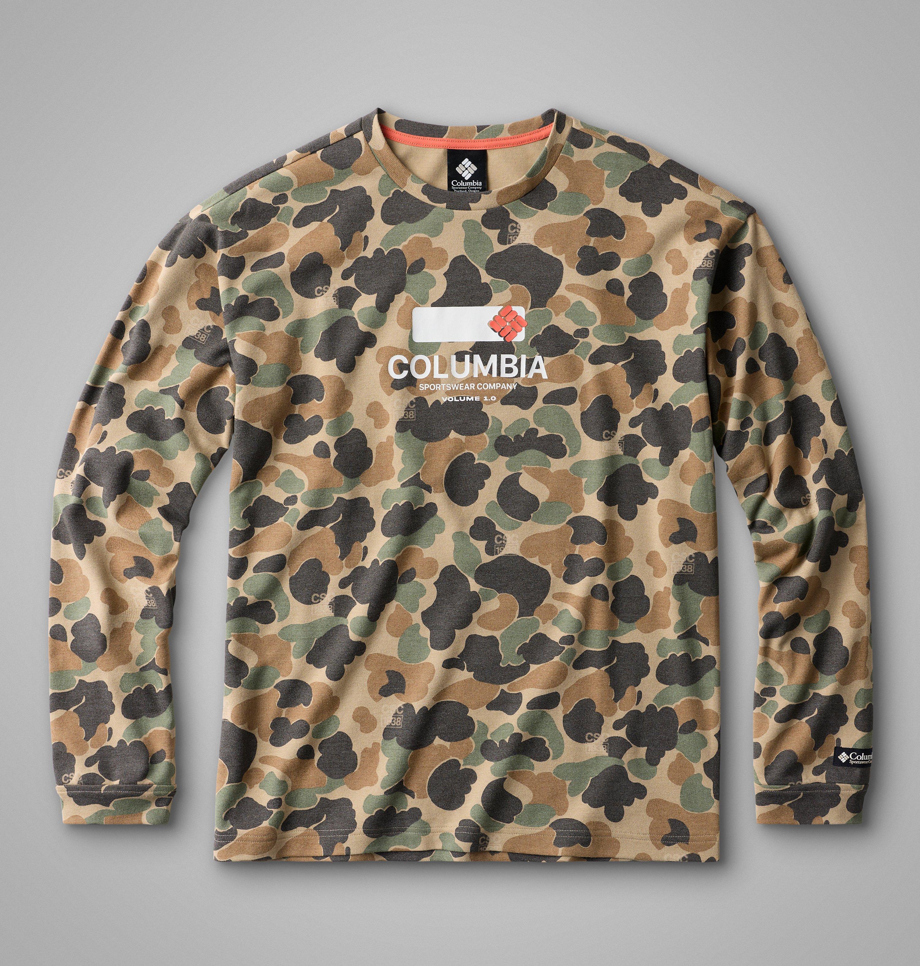 Columbia CSC1938 V1 Printed Long Sleeve Tee-