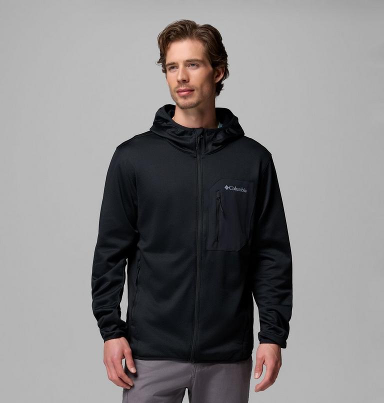 Chaqueta de forro polar con capucha Tall Heights para hombre, Color: Black, image 1
