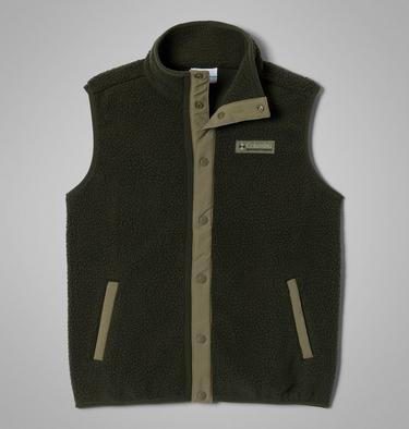 Veste Polaire Sans Manches Sherpa Helvetia Junior, Color: Greenscape, Stone Green, image 3