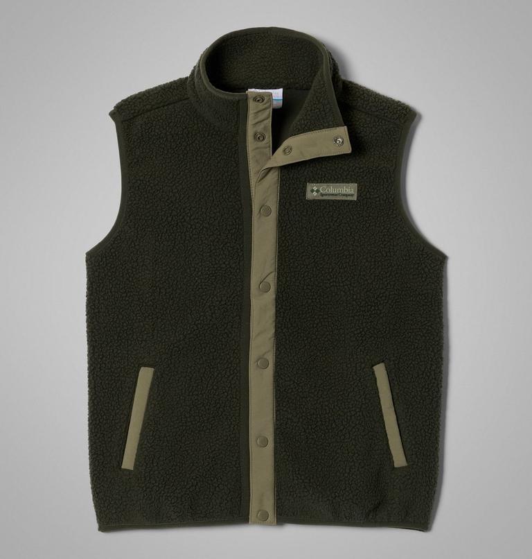 Veste Polaire Sans Manches Sherpa Helvetia Junior, Color: Greenscape, Stone Green, image 1