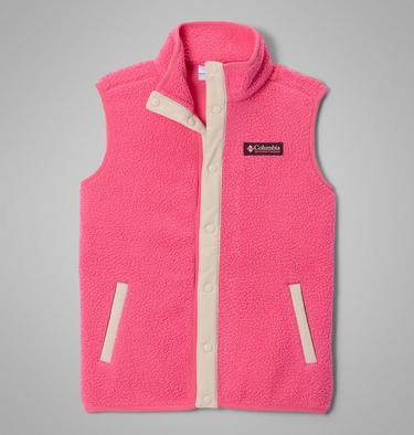 Youth Helvetia Sherpa Fleece Gilet, Color: Nico, Dark Stone, image 3