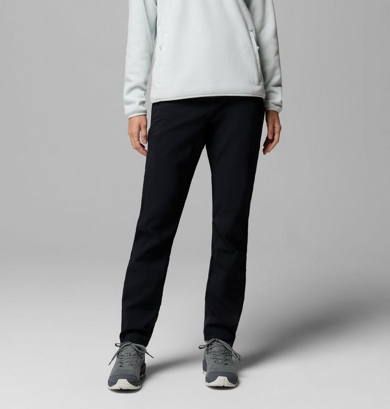 Pantalon de Randonn&eacute;e Softshell Vast Canyon III Femme, Color: Black, image 1