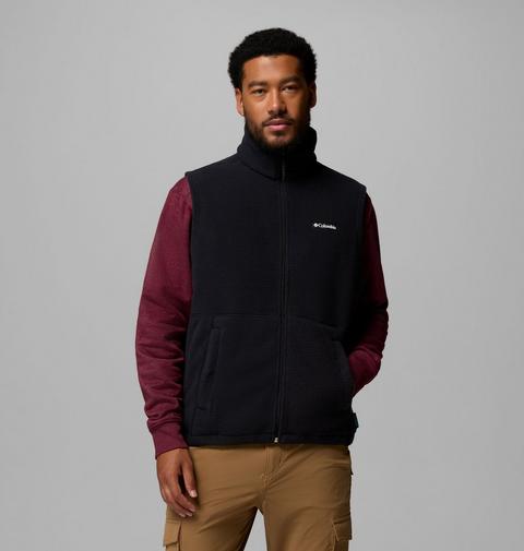 Мужской жилет Columbia Timber Crest MTR Fleece Vest, цвет: Чёрный