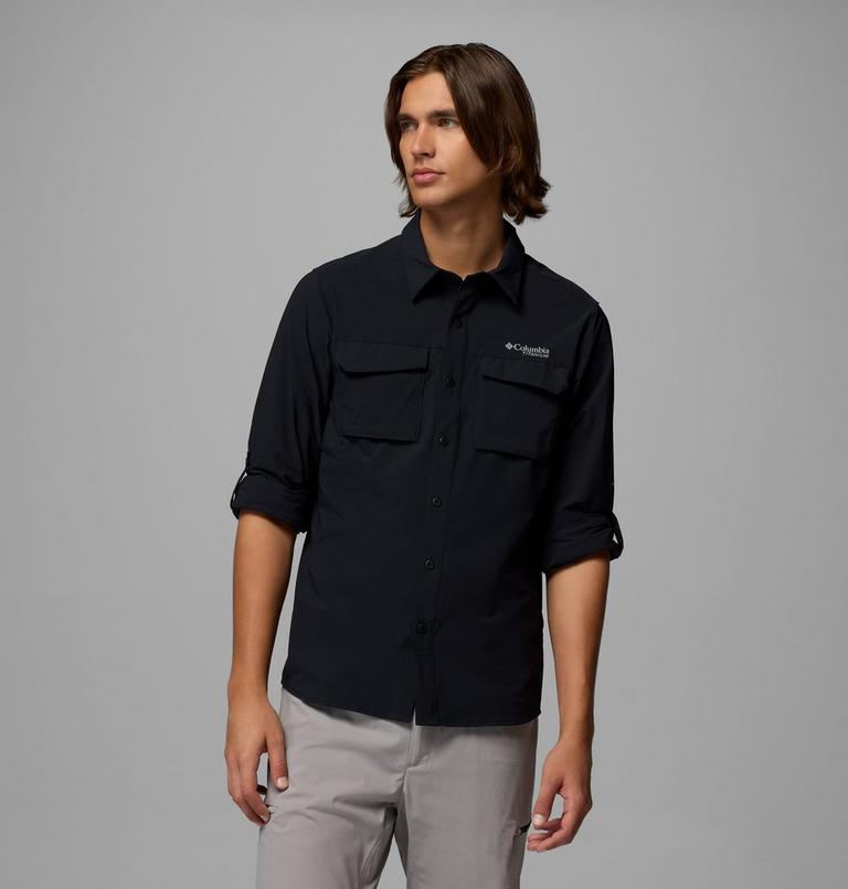 Men's Silver Ridge Elite Woven Shirt, Color: Black, image 5
