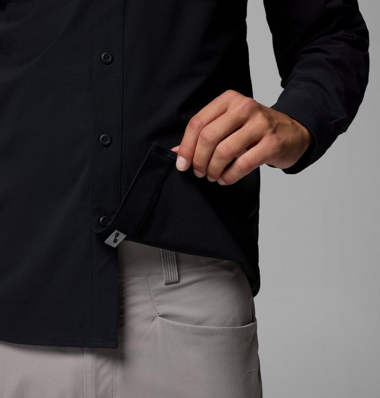 Men's Silver Ridge Elite Woven Shirt, Color: Black, image 9