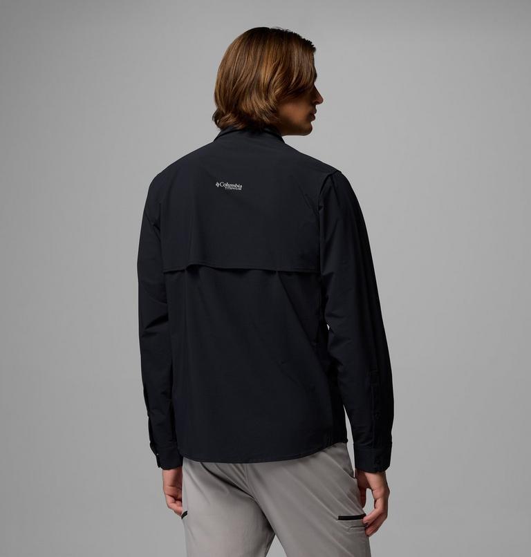 Men's Silver Ridge Elite Woven Shirt, Color: Black, image 3