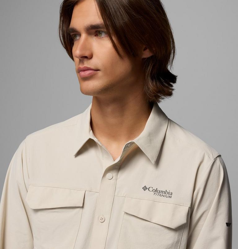 Men's Silver Ridge Elite Woven Shirt, Color: Dark Stone, image 7
