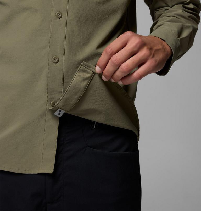 Men's Silver Ridge Elite Woven Shirt, Color: Stone Green, image 9