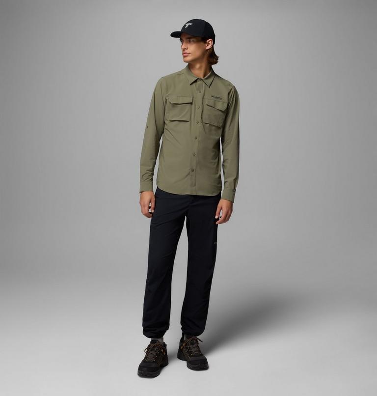 Men's Silver Ridge Elite Woven Shirt, Color: Stone Green, image 2