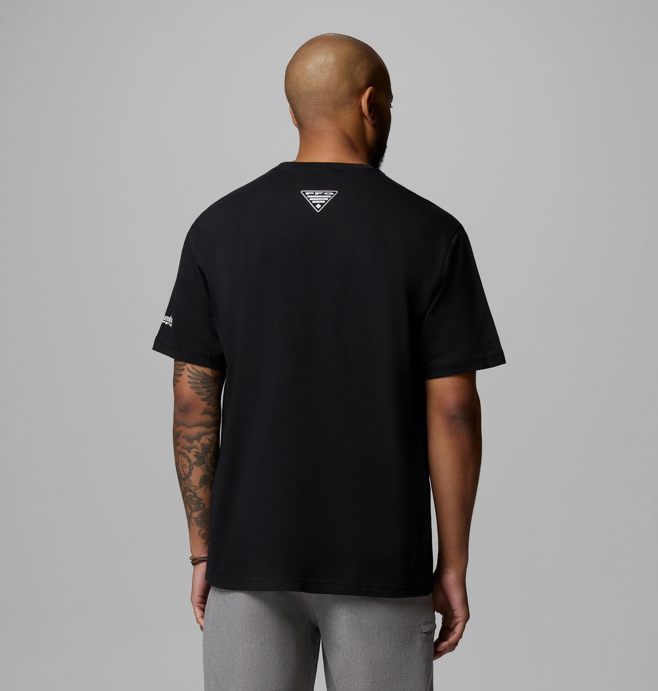 Men's PFG™ Silver Bank Americana Hook Flag T-Shirt 3