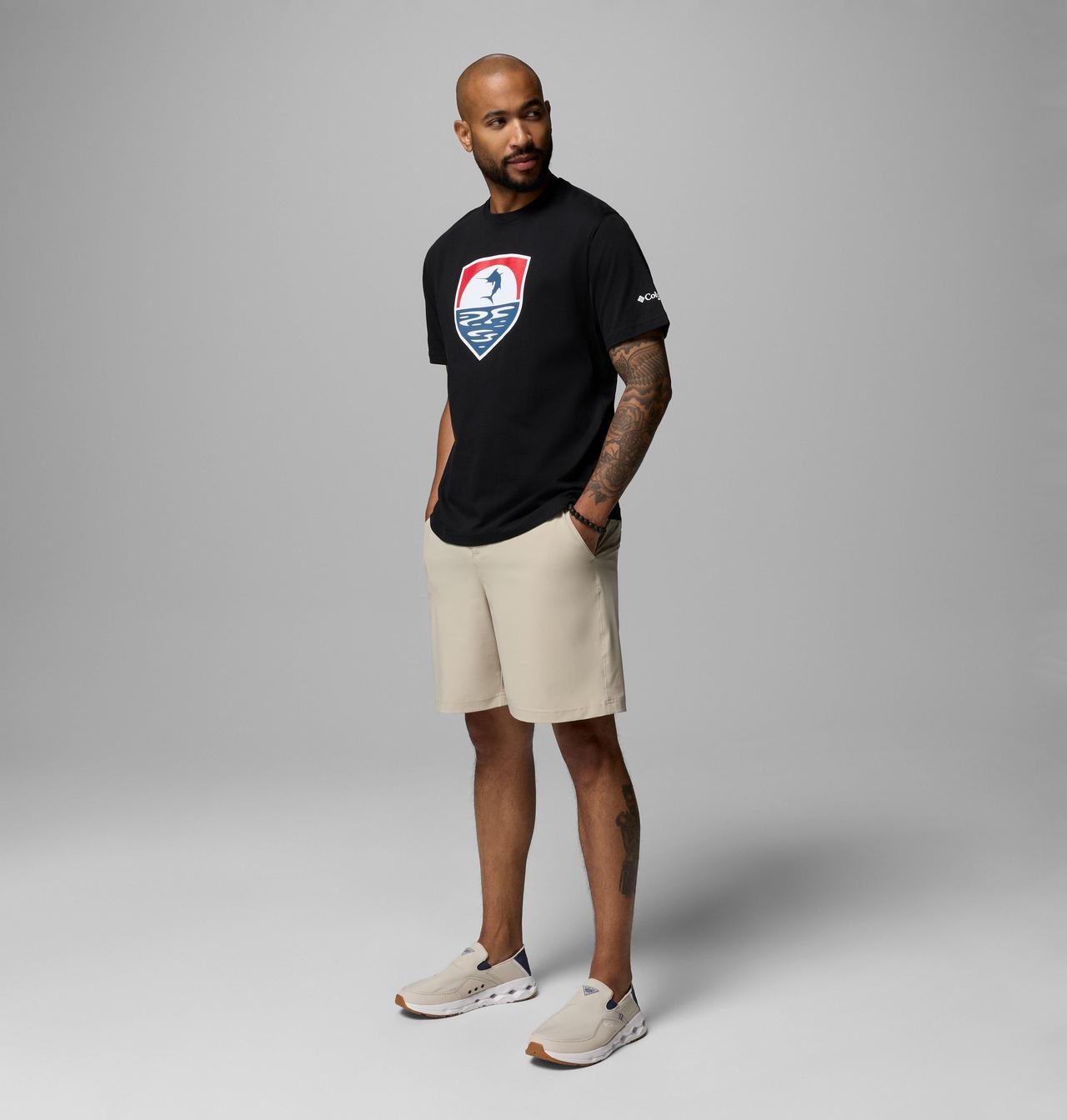 Men's PFG™ Silver Bank Americana Marlin T-Shirt 2