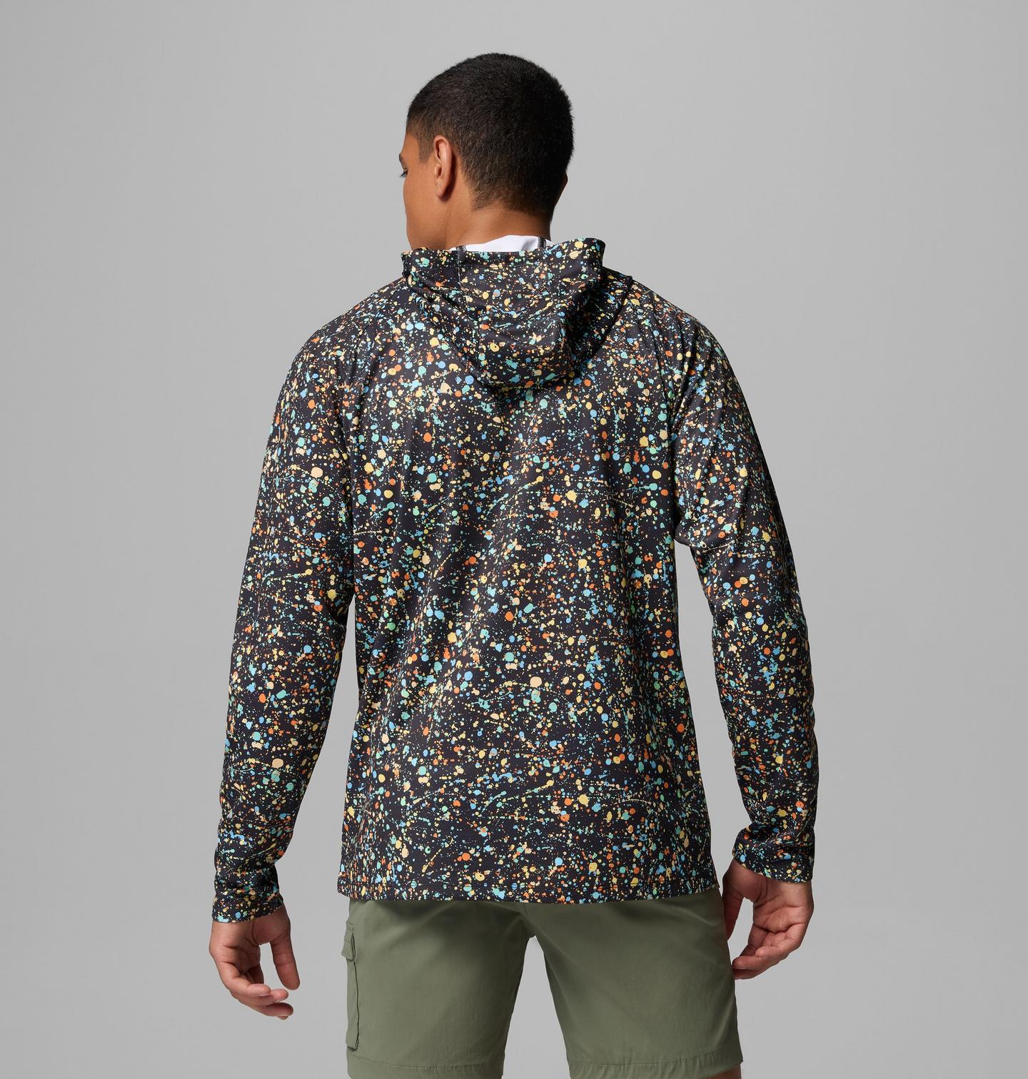 Мужское худи Columbia Wild Cast Camp x Bentley, цвет: Чёрный / Разноцветный — фото 3