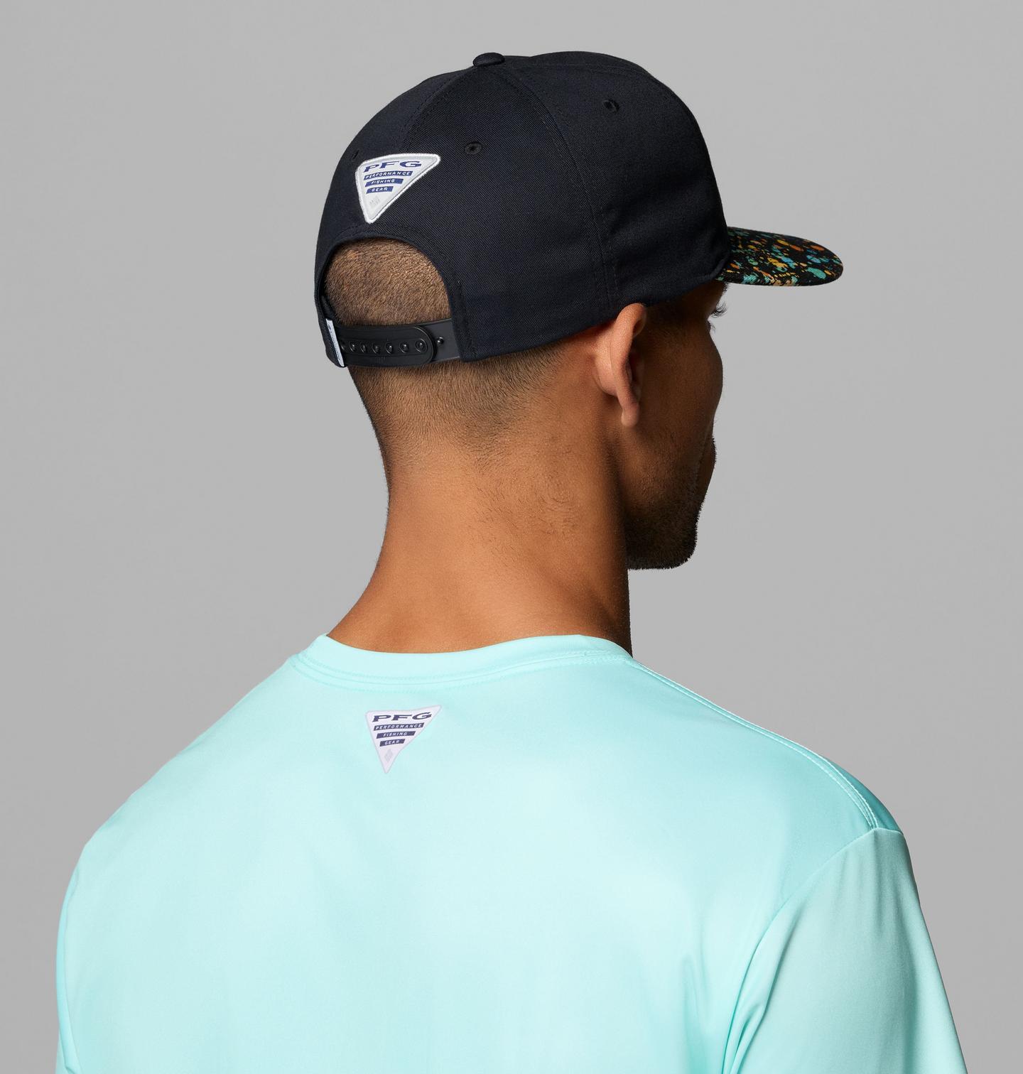 Мужская кепка Columbia Creel x Bentley Snap Back Ball, цвет: Чёрный / Разноцветный — фото 4