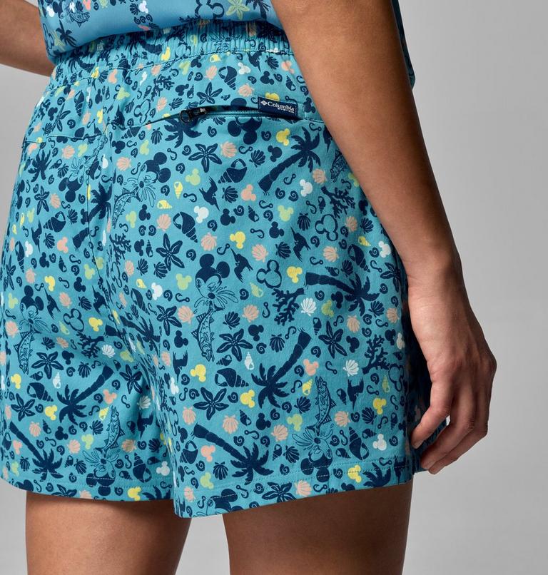 Women's PFG Disney Rugged Water Shorts, Color: Vintage Blue, image 6