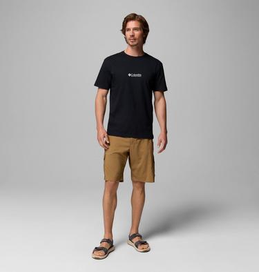 Men's Knoll Canyon Organic Cotton Graphic T-Shirt, Color: Black, Hike More, image 6