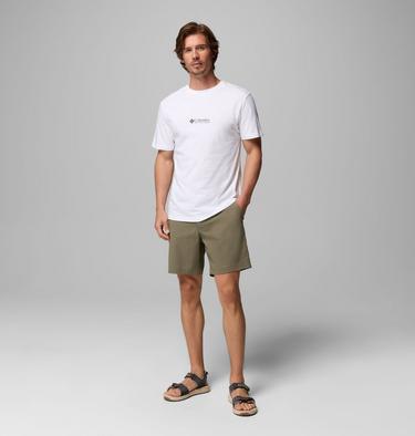 Men's Knoll Canyon Organic Cotton Graphic T-Shirt, Color: White, Hike More, image 2