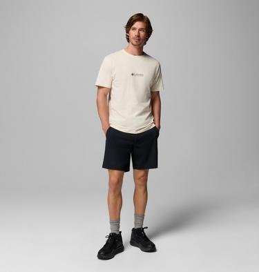 Men's Knoll Canyon Organic Cotton Graphic T-Shirt, Color: Chalk, Hike More, image 4