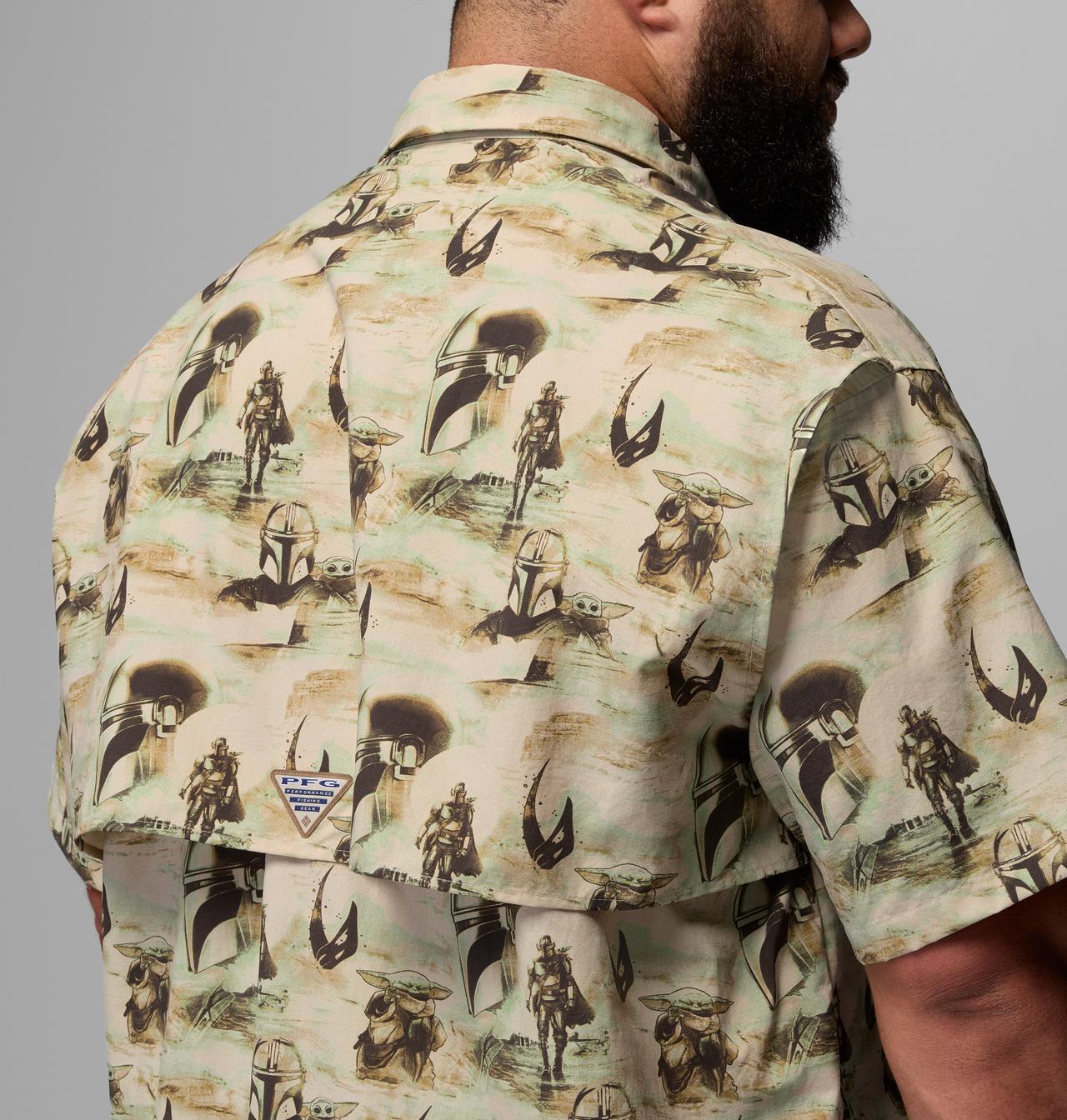 Men's The Mandalorian™ & Grogu™ Bahama™ Shirt - Big 6