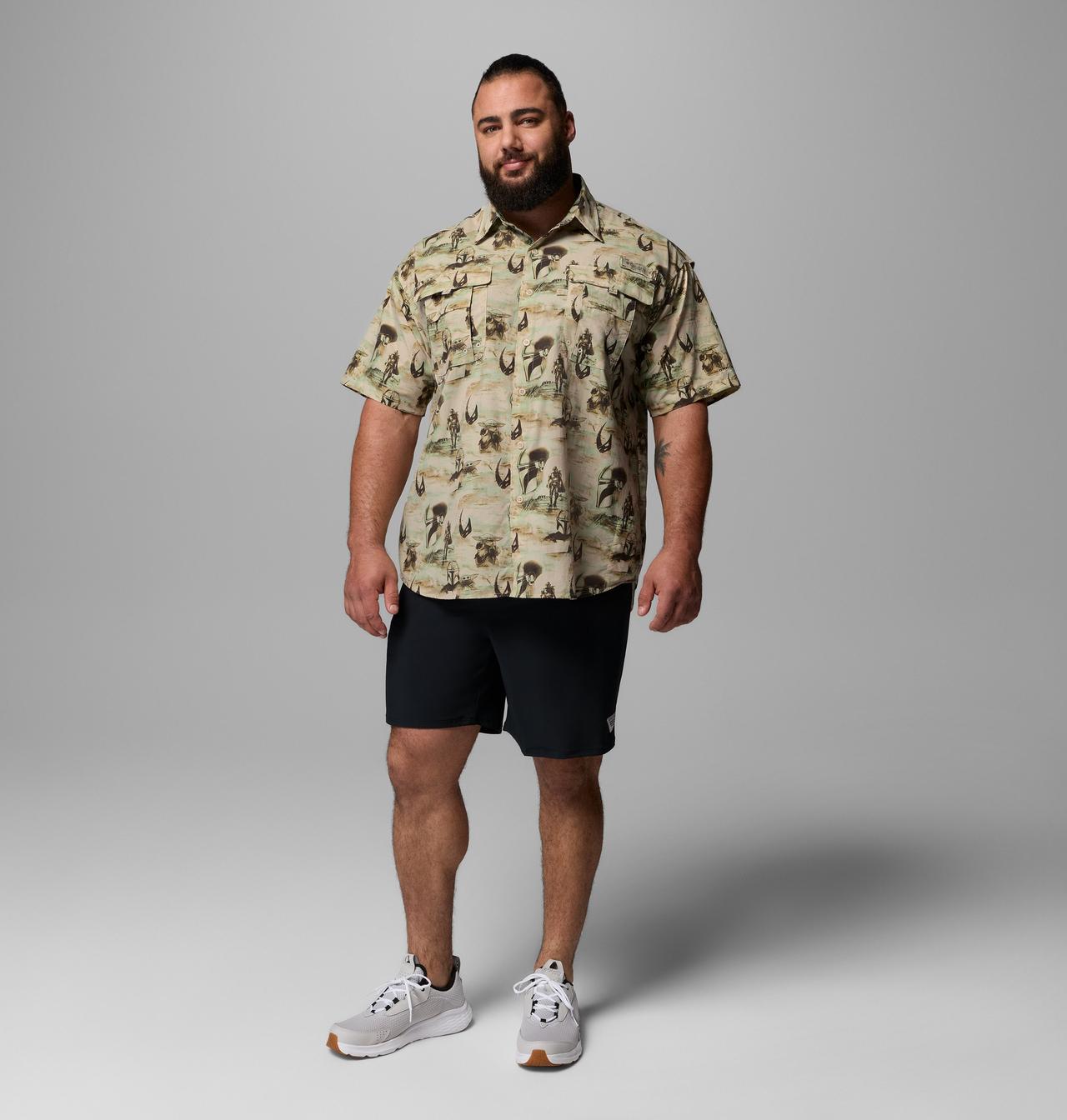 Men's The Mandalorian™ & Grogu™ Bahama™ Shirt - Big 2
