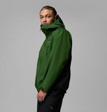 Men's Striker 3L Waterproof Jacket, Color: Woodland, Black, image 4