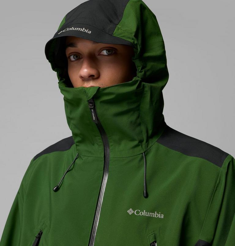Men's Striker 3L Waterproof Jacket, Color: Woodland, Black, image 6