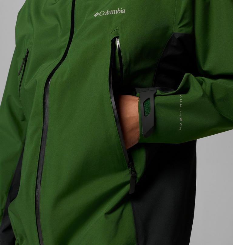 Men's Striker 3L Waterproof Jacket, Color: Woodland, Black, image 9