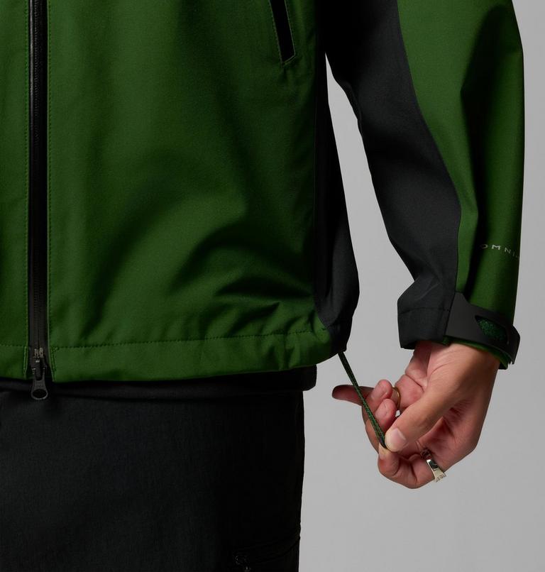 Men's Striker 3L Waterproof Jacket, Color: Woodland, Black, image 10