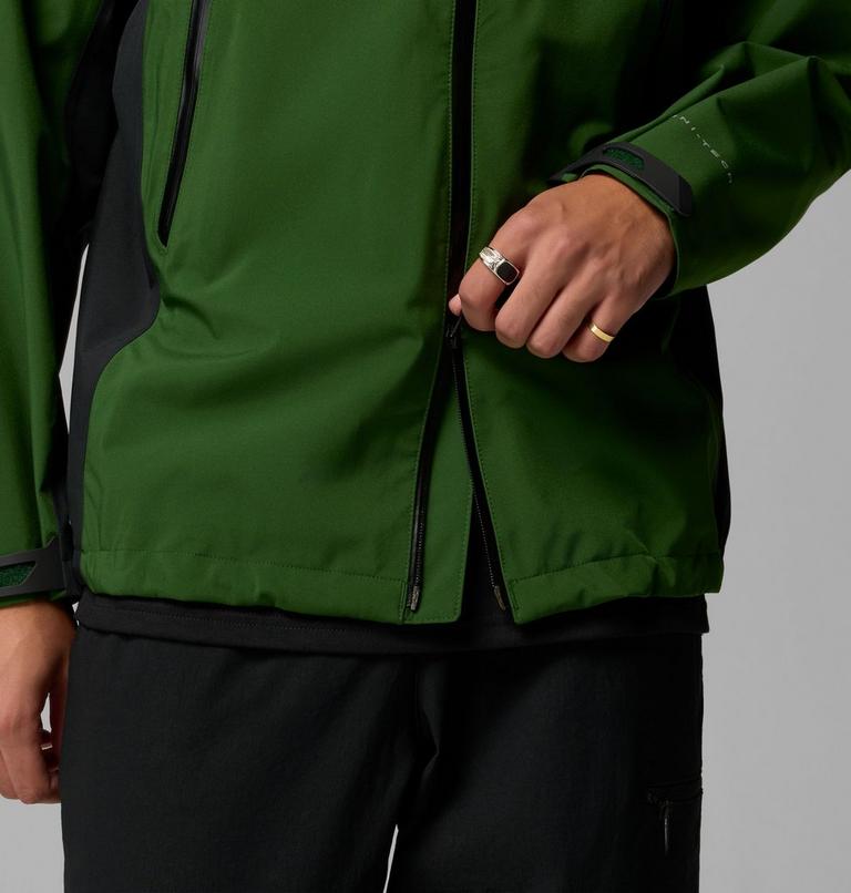 Men's Striker 3L Waterproof Jacket, Color: Woodland, Black, image 11