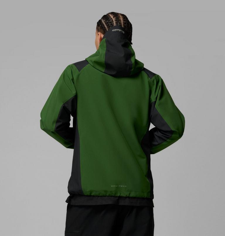 Men's Striker 3L Waterproof Jacket, Color: Woodland, Black, image 3