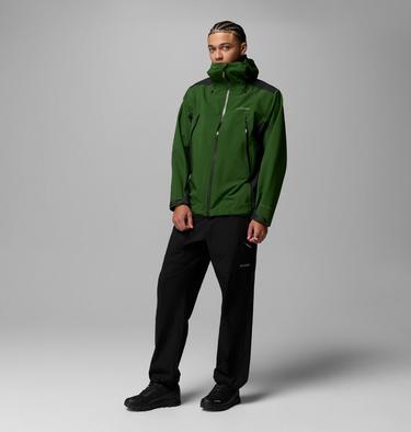 Men's Striker 3L Waterproof Jacket, Color: Woodland, Black, image 2
