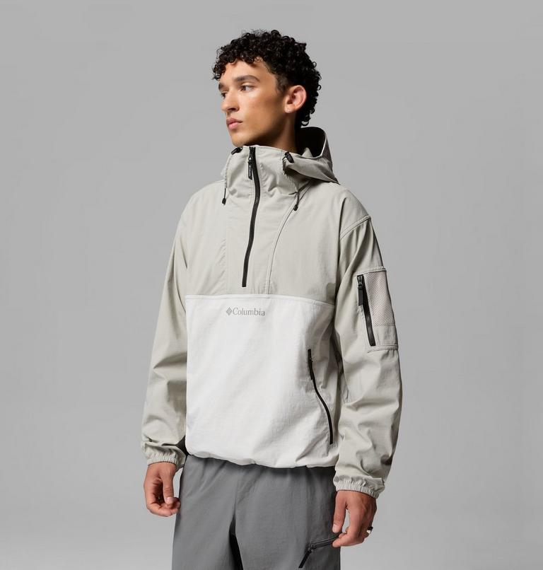 Men&rsquo;s Woven Jacket, Color: Flint Grey, Moonstone, image 4