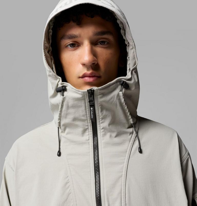 Men&rsquo;s Woven Jacket, Color: Flint Grey, Moonstone, image 6